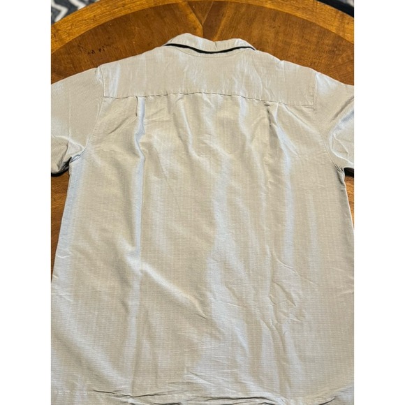 David Taylor Collection Men’s Khaki Short-sleeve Button Down Shirt - Picture 6 of 7